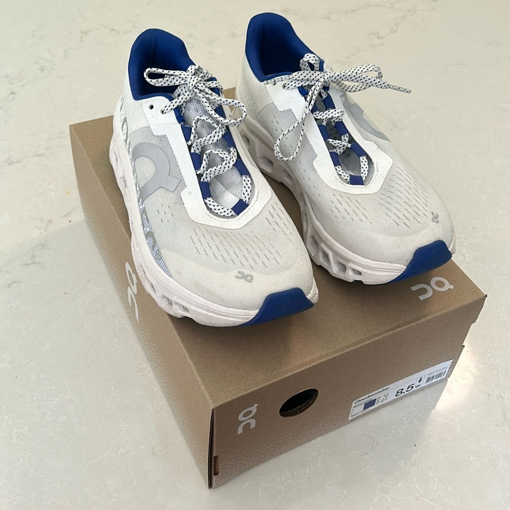 Cloudmonster W 8.5 white indigo
